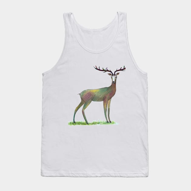 Deer Tank Top by Sakura